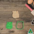 Farm Animals- Horse Cookie Cutter And Embosser Stamp