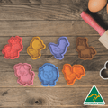 Farm Collection Cookie Cutter and Embosser Stamp