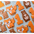 Forest Animals- Bear Cookie Cutter And Embosser Stamp