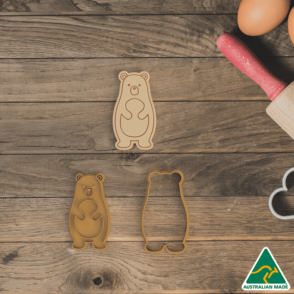 Forest Animals- Set of 7 Cookie Cutter And Embosser Stamp