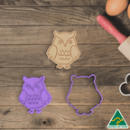 Forest Animals- Set of 7 Cookie Cutter And Embosser Stamp