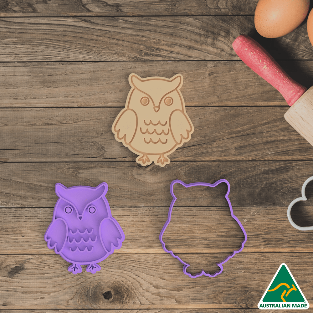 Forest Animals- Set of 7 Cookie Cutter And Embosser Stamp