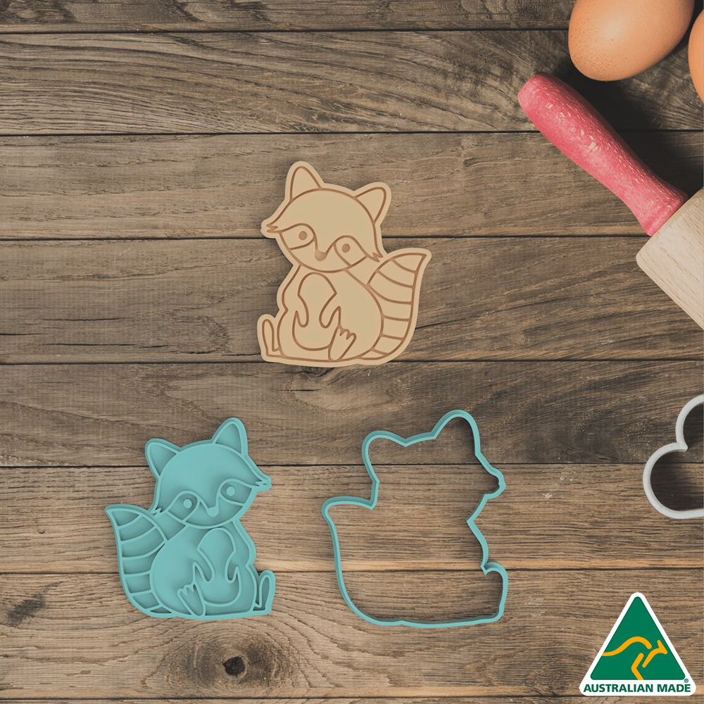 Forest Animals- Set of 7 Cookie Cutter And Embosser Stamp