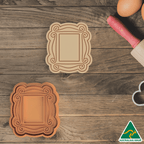 Frame Cookie Cutter and Embosser Stamp
