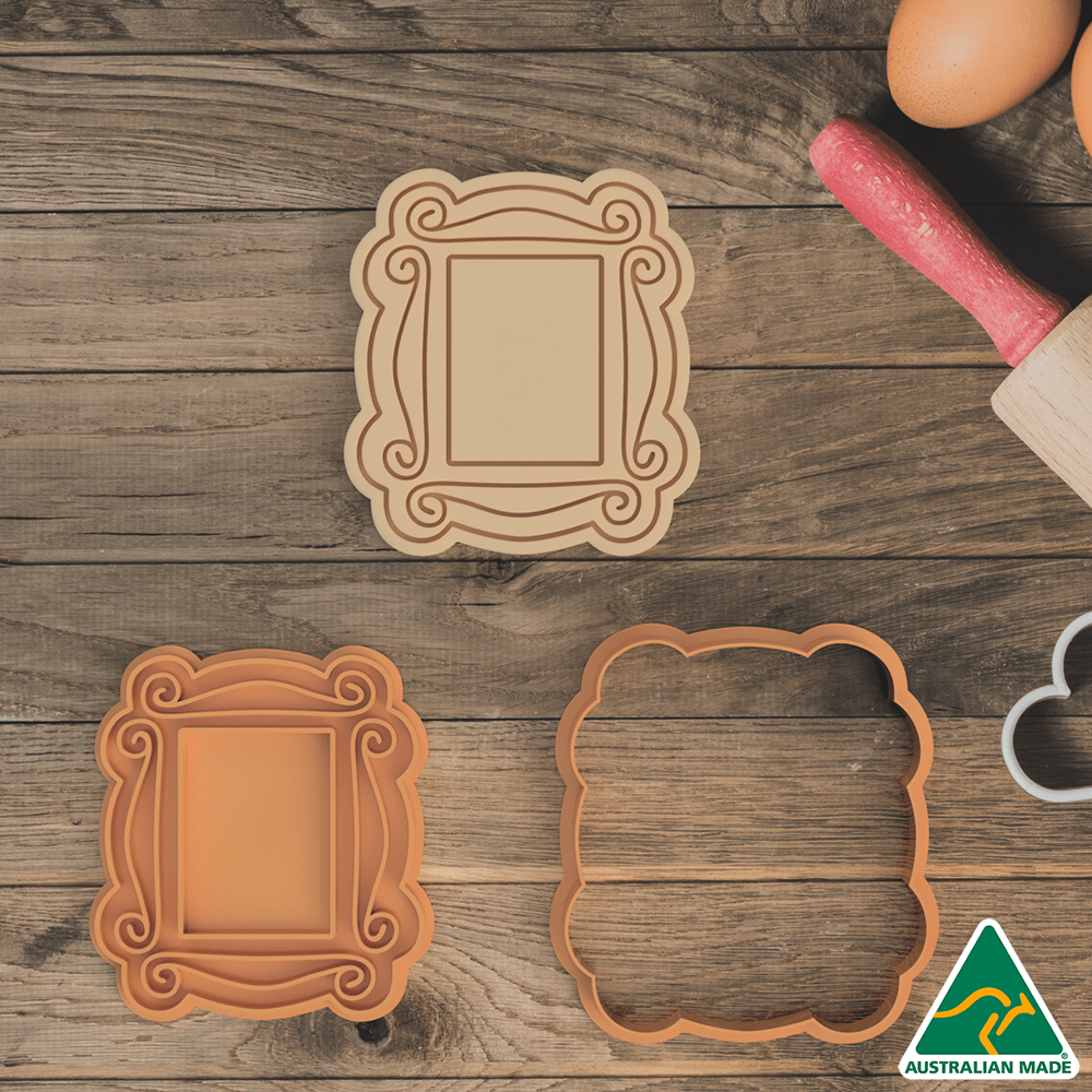 Frame Cookie Cutter and Embosser Stamp