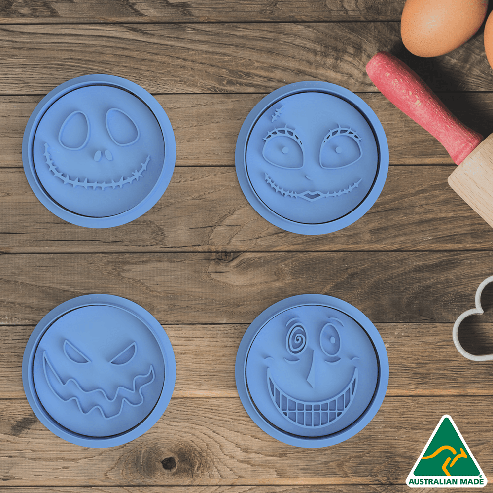 Nightmare Before Christmas Cookie Cutter and Embosser Stamp Set