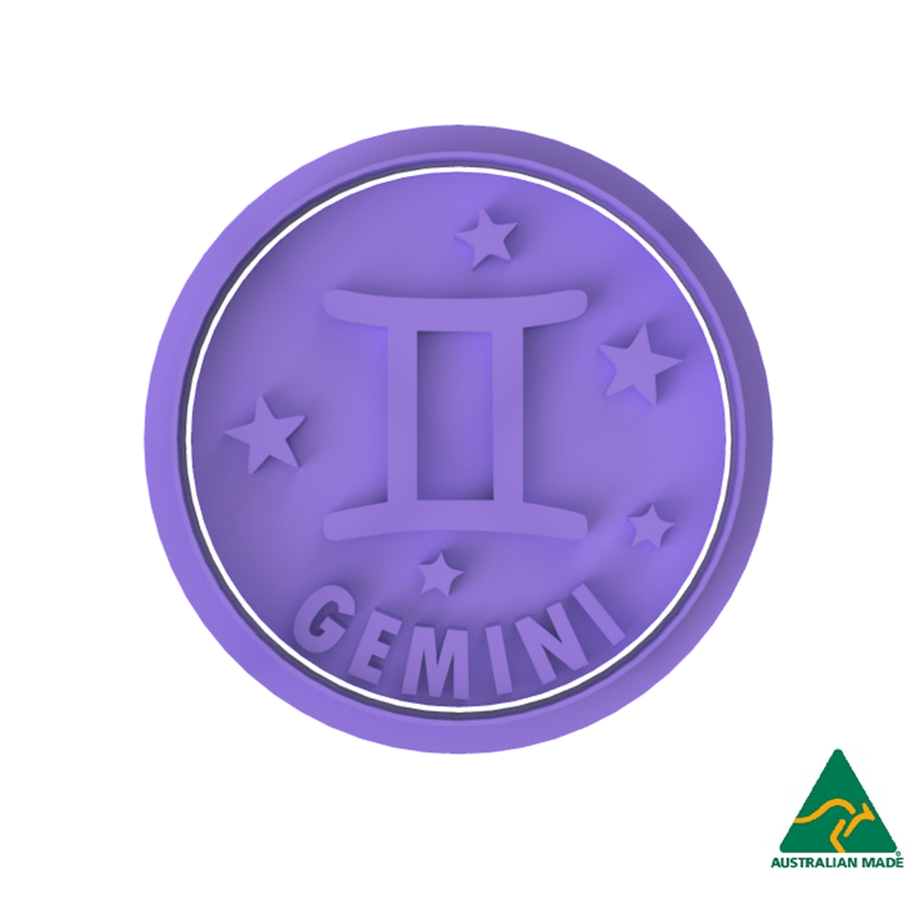 Gemini Cookie Cutter and Embosser Stamp
