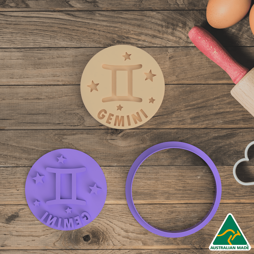 Gemini Cookie Cutter and Embosser Stamp