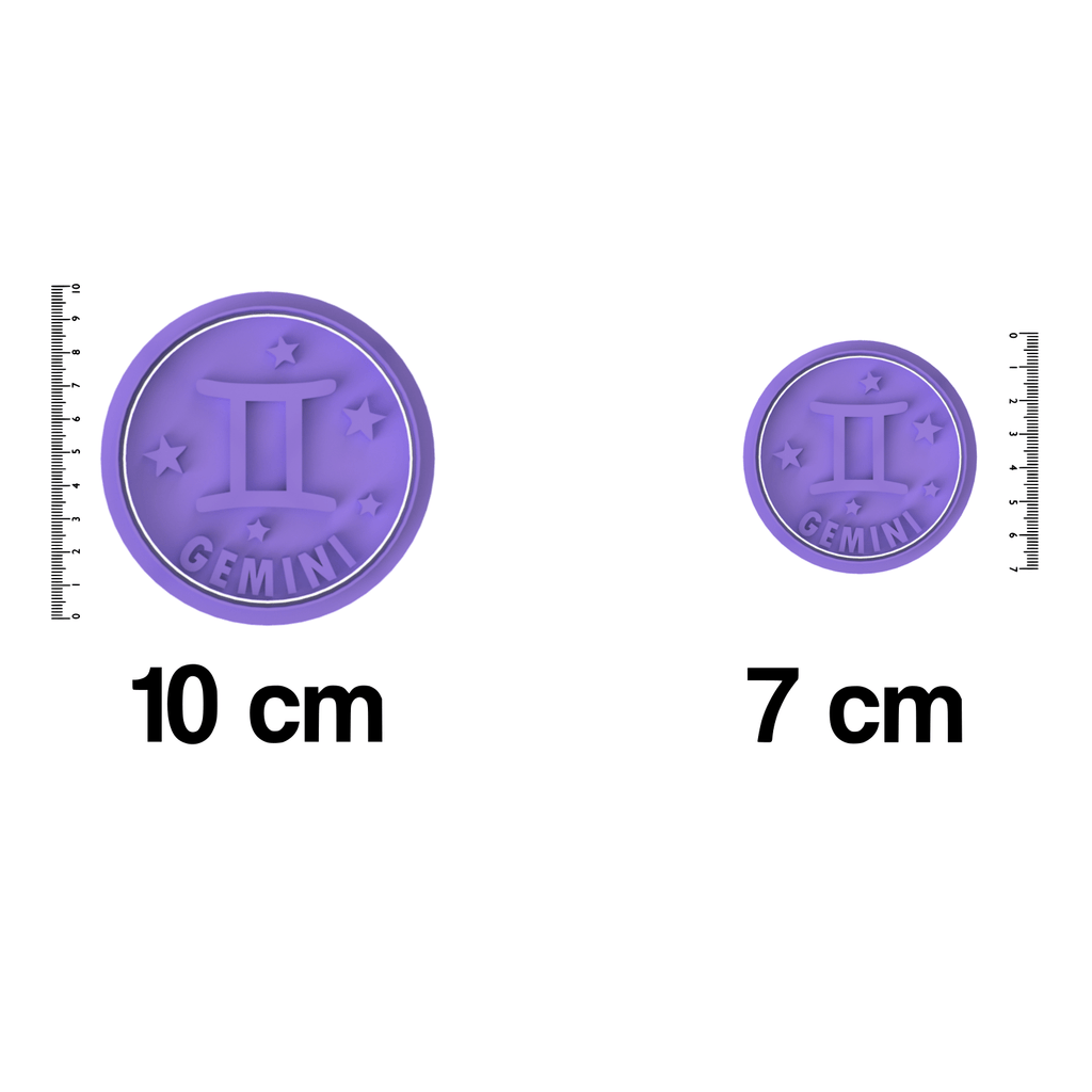 Gemini Cookie Cutter and Embosser Stamp