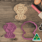 Graduated Koala Cookie Cutter and Embosser Stamp