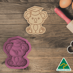 Graduated Koala Cookie Cutter and Embosser Stamp