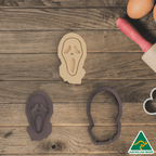Grim Reaper Cookie Cutter and Embosser Stamp