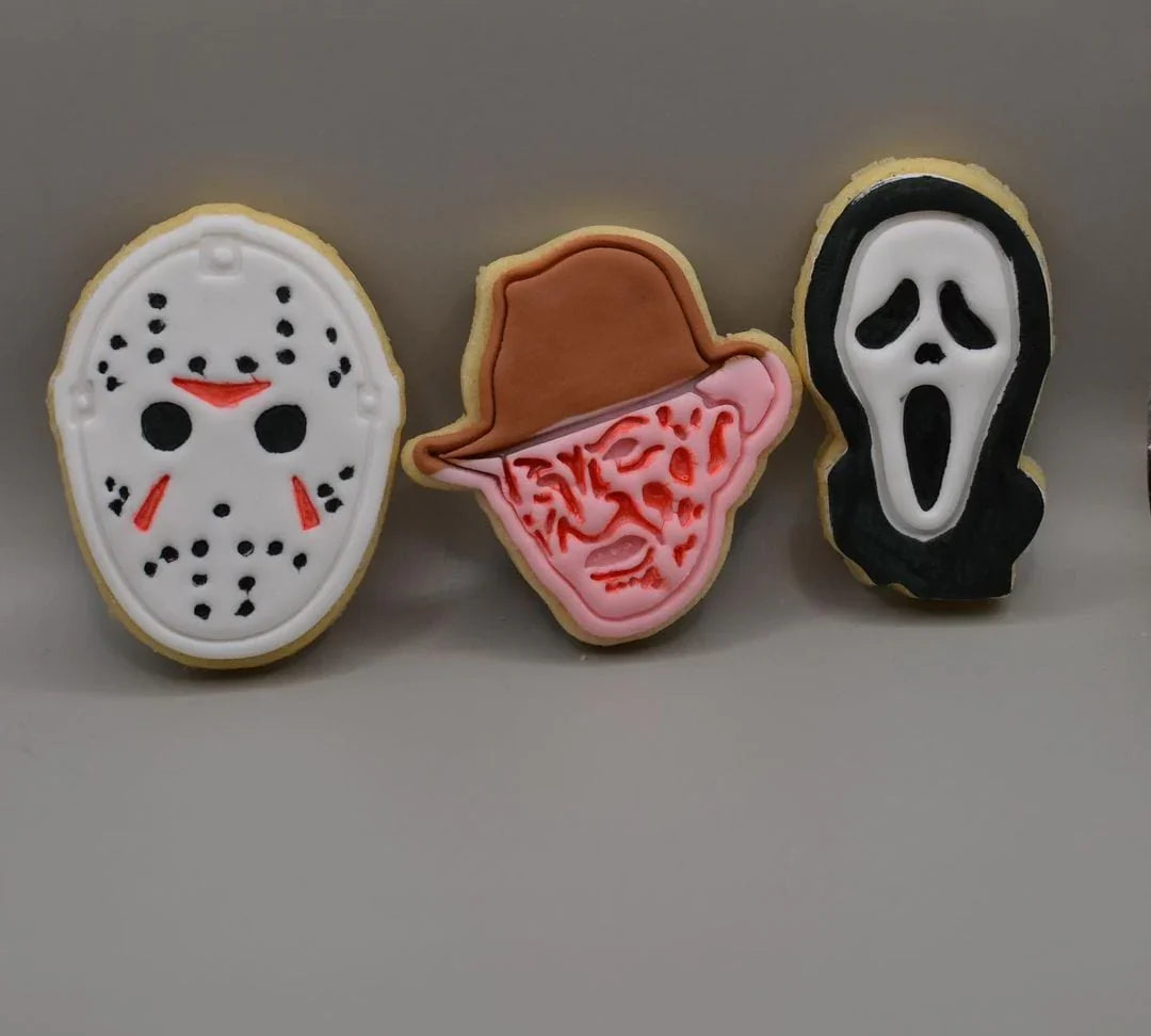 Grim Reaper Cookie Cutter and Embosser Stamp