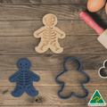 Halloween Skeleton Cookie Cutter and Embosser Stamp
