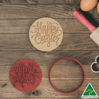 Happy Easter V2 Cookie Cutter And Embosser Stamp
