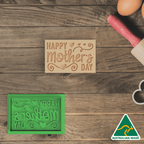 Happy Mother's Day Cookie Cutter and Embosser Stamp