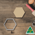 Australian Cookie Cutters Cookie Cutters Hexagon Cookie Cutter