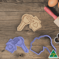 House Keys Cookie Cutter and Embosser Stamp