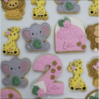 Jungle Animals- Giraffe Cookie Cutter And Embosser Stamp