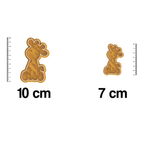 Jungle Animals- Giraffe Cookie Cutter And Embosser Stamp