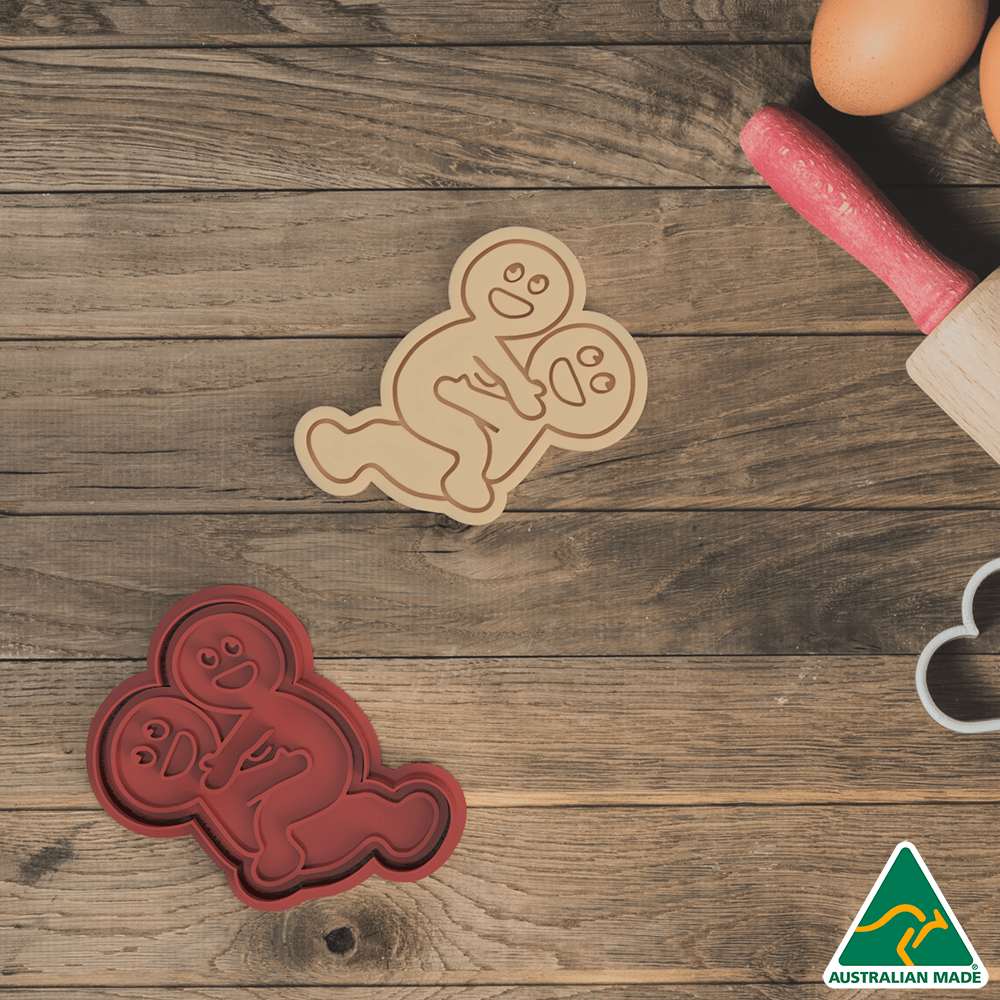 Adult-Sex Positions Design 1 Cookie Cutter/Fondant Embosser Stamp