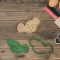 Adult-Sex Positions Design 3 Cookie Cutter/Fondant Embosser Stamp