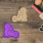 Adult-Sex Positions Design 5 Cookie Cutter/Fondant Embosser Stamp