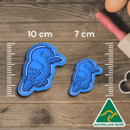 Kookaburra Cookie Cutter And Embosser Stamp