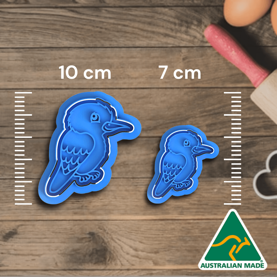 Kookaburra Cookie Cutter And Embosser Stamp