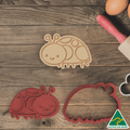 Lady Bug Cookie Cutter and Embosser Stamp