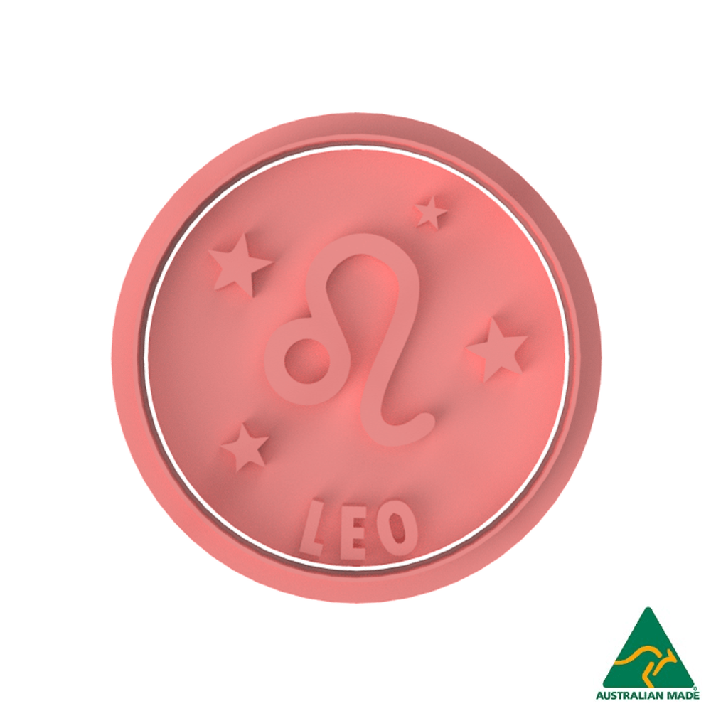Leo Cookie Cutter and Embosser Stamp