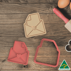 Love Envelope Cookie Cutter/Fondant Embosser Stamp