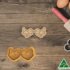 Love- Kissing Doves Cookie Cutter/Fondant Embosser Stamp