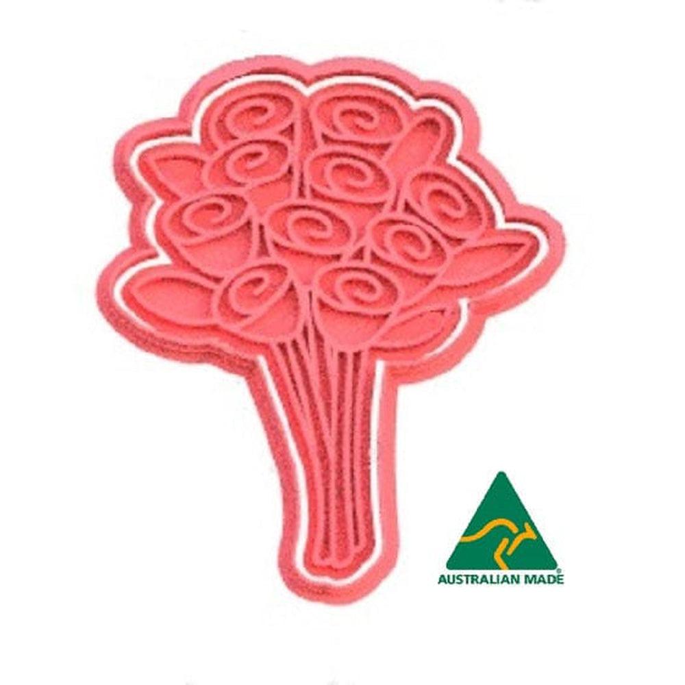 Love- Roses Cookie Cutter/Fondant Embosser Stamp