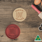 Love V3 Cookie Cutter/Fondant Embosser Stamp