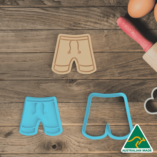 Board Shorts Cookie Cutter and Embosser Stamp
