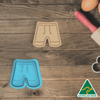Board Shorts Cookie Cutter and Embosser Stamp