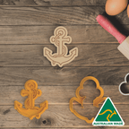 Fancy Anchor Cookie Cutter and Embosser Stamp
