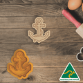 Fancy Anchor Cookie Cutter and Embosser Stamp