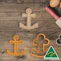 Basic Anchor Cookie Cutter And Embosser Stamp