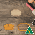 Captain Hat Cookie Cutter and Embosser Stamp