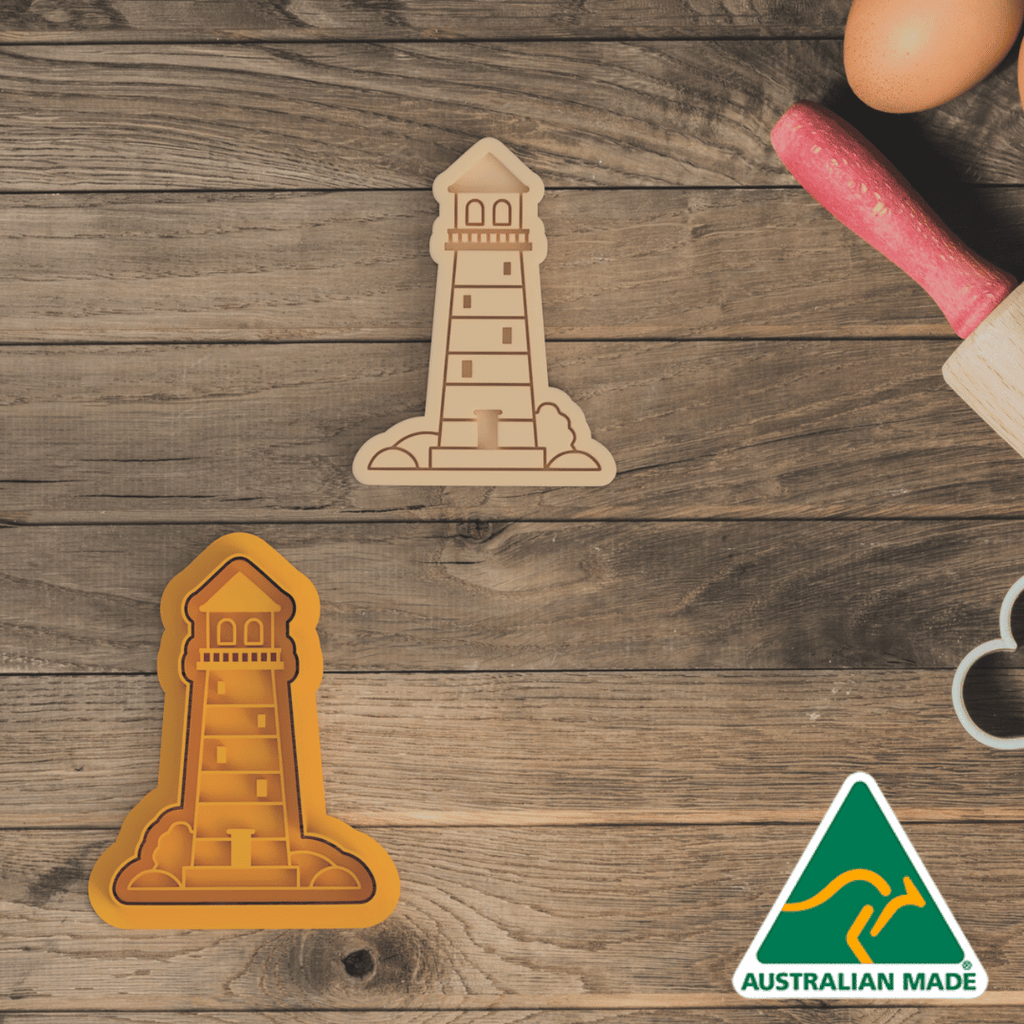Marine Collection - Lighthouse Cookie Cutter and Embosser Stamp