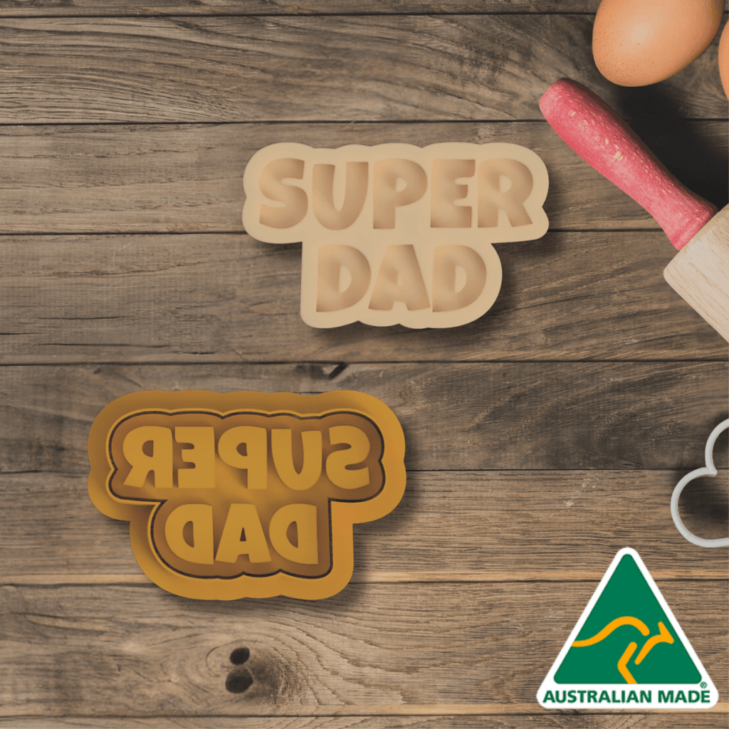 Mega Father_s Day Collection - Model 11 V1 Cookie Cutter and Embosser Stamp