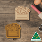 Tool Box Cookie Cutter and Embosser Stamp