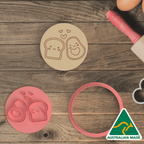 Mega Valentine Set - Love Foods V3 Cookie Cutter/Fondant Embosser Stamp