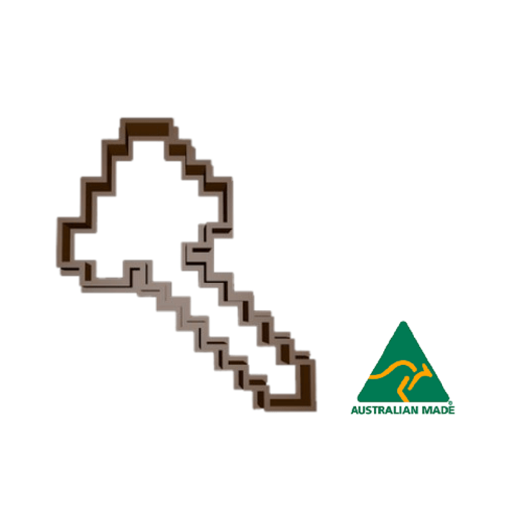 Axe Cookie Cutter and Embosser Stamp