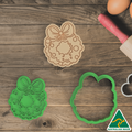 Christmas Wreath Cookie Cutter And Embosser Stamp