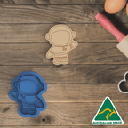 Astronaut Cookie Cutter and Embosser Stamp