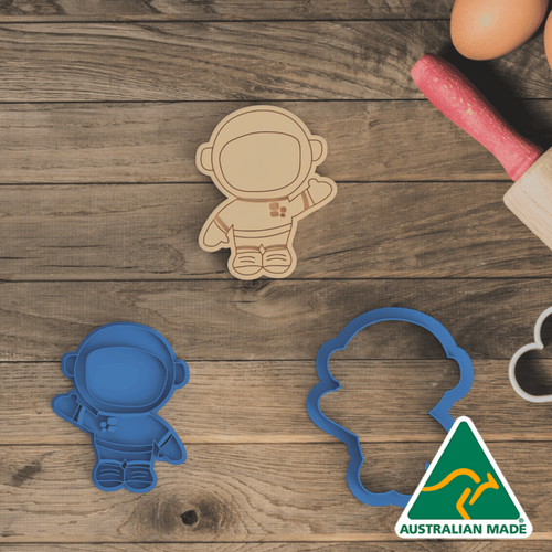 Astronaut Cookie Cutter and Embosser Stamp