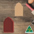Mosque Silhouette Pattern Cookie Cutter and Embosser Stamp
